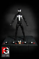 Marvel Legends Alien Costume Spider-Man (Marvel Legends) Custom Action Figure
