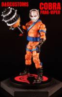 COBRA FRAG-VIPER 6" 1:12th Scale (G.I. Joe) Custom Action Figure [CUSTOM GI JOE MARVEL LEGENDS BLACK SERIES STYLE 6" INCH COBRA FRAG-VIPER 1:12th SCALE]