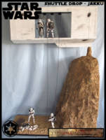 Shuttle Drop - Battle of Jakku (Star Wars) Custom Diorama / Playset