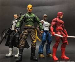 Iron Fist (Orson Randall) (Marvel Legends) Custom Action Figure [Iron Fist (Ordon Randall)]