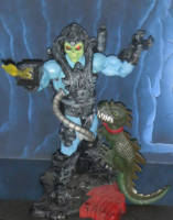 Cyborg Skeletor (Masters of the Universe) Custom Action Figure [Cyborg Skeletor & Dragon]