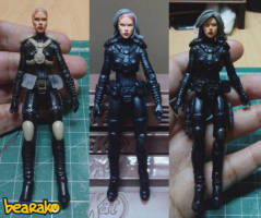 Domino (classic/concept) (Marvel Universe) Custom Action Figure