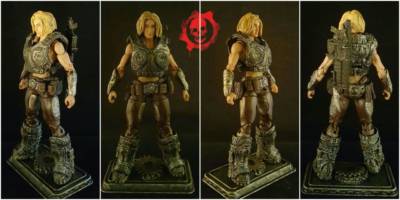 Anya (Gears Of War) Custom Action Figure