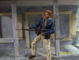 Sgt. Abraham Ford Season 6 (Walking Dead) Custom Action Figure