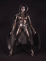 GHOST (Elisa Cameron) (Black Chrome Version) (DC Universe) Custom Action Figure
