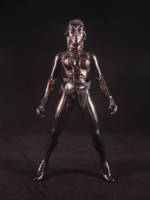 GHOST (Elisa Cameron) (Black Chrome Version) (DC Universe) Custom Action Figure