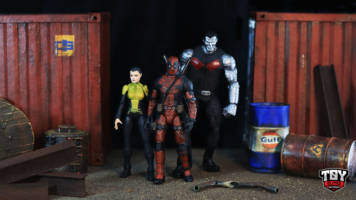 Deadpool Movie Playset (Marvel Legends) Custom Diorama / Playset