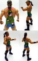 Rob Van Dam ECW 1997 / Monday Night Raw debut (Wrestling) Custom Action Figure