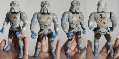 Thundercats LJN style Vertus Crewman (Thundercats) Custom Action Figure [WIP Turn Around]
