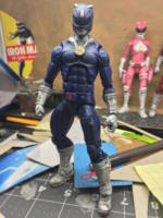 Blue Power Ranger - Billy Cranston (MMPR) (Marvel Legends) Custom Action Figure
