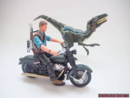 Blue the Velociraptor [3.75 inch scale] (Jurassic Park) Custom Action Figure