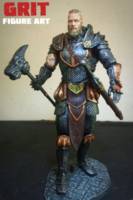 Ragnar Lothar Warcraft Viking (Vikings) Custom Action Figure