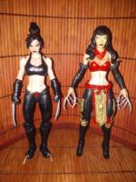 Lady Deathstryke & X-23 (Marvel Legends) Custom Action Figure