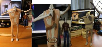 MF DOOM (Monkey Suite) (Music) Custom Statue / Bust [progress shot 2]