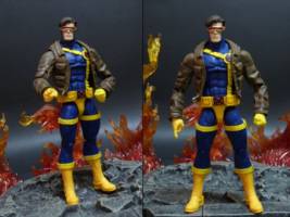 Cyclops with Jacket (Jim Lee age) (Marvel Legends) Custom Action Figure