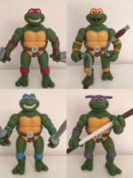 Toon Turtles (Teenage Mutant Ninja Turtles) Custom Action Figure