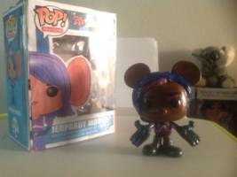 Funko POP! Jeopardy Mouse (Danger Mouse) Custom Statue / Bust [Box]