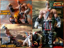 Kano-Gat, The Bipolar Mortal Fighter (Street Fighter) Custom Action Figure
