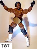 Booker T 2001 WCW & WWF (Wrestling) Custom Action Figure