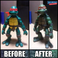 Michaelangelo (Comic Book Version) (Teenage Mutant Ninja Turtles) Custom Action Figure
