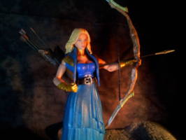 Darianna, the Demon Slayer, from Sins of Laria (Original) Custom Action Figure