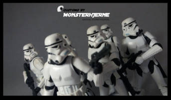 Stormtrooper Squad (Star Wars) Custom Action Figure [Monstherhjerne Stormtrooper Tarkin Custom]