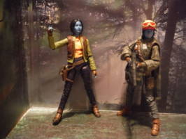 Chiss Bounty Hunters (Star Wars) Custom Action Figure