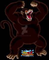 Oozaru the  Great Sayan ape Goku (Dragonball Z) Custom Action Figure