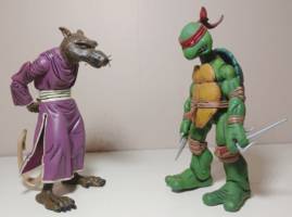 NECA Splinter (Teenage Mutant Ninja Turtles) Custom Action Figure