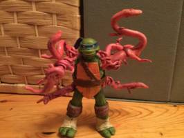 Kraang Infected Leonardo (Teenage Mutant Ninja Turtles) Custom Action Figure