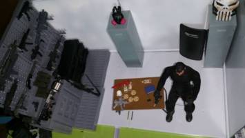 Valentine's Day Solitude (Punisher) Custom Diorama / Playset