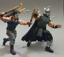 Casey Jones Vs. Shredder (Teenage Mutant Ninja Turtles) Custom Action Figure