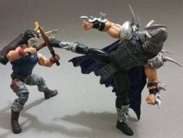Casey Jones Vs. Shredder (Teenage Mutant Ninja Turtles) Custom Action Figure
