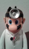 Doctor Mario (Super Mario Bros) Custom Action Figure