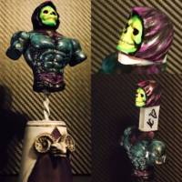 Skeletor Bust Dispenser (Masters of the Universe) Custom Statue / Bust