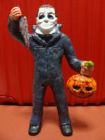 Halloween Slasher (MM1, No.III) (Halloween) Custom Miniature / Figurine