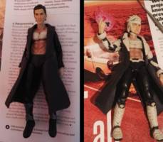 Gambit Figma (Marvel) Custom Action Figure [During the build]