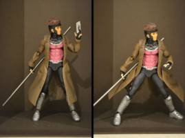 Gambit Figma (Marvel) Custom Action Figure
