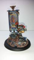 Games Workshop 25th Anniversary Space Marine Customized (Warhammer) Custom Miniature / Figurine