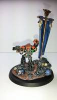 Games Workshop 25th Anniversary Space Marine Customized (Warhammer) Custom Miniature / Figurine