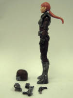 Sheloa Rezza - Bounty Hunter (Star Wars) Custom Action Figure [Right View]