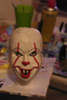 2017 Pennywise IT  custom horror figure (Clowns) Custom Action Figure [Head]