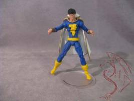 Captain Marvel Jr (DC Infinite Heroes) Custom Action Figure