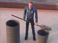 Luke the Custodian (Original) Custom Action Figure