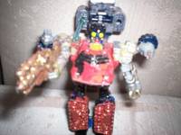 Shattered Glass Battle Damage Ruckus (Transformers) Custom Action Figure