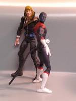 Nightcrawler & Longshot (Superhero Showdown) Custom Action Figure