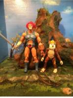Lion-O Lord Of The Thudercats and his squire Snarf (Marvel Legends) Custom Action Figure [Lion-O and snarf]
