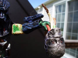 Battle Armor Lost Predator - Borg (Predator) Custom Action Figure