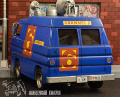 Channel 6 News Van (Teenage Mutant Ninja Turtles) Custom Vehicle