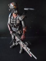 Dystopian cyberpunk out law . (Cyborgs) Custom Action Figure